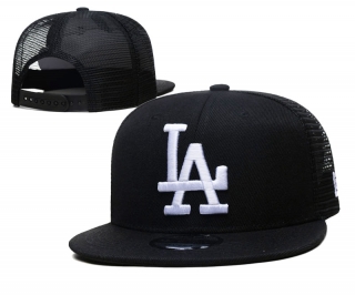 MLB Los Angeles Dodgers Flat Mesh Snapback Hats 100685