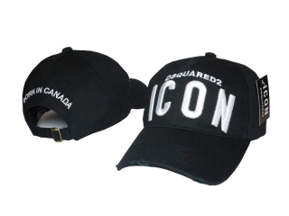 Dsquared2 ICON Curved Snapback Hats 100942