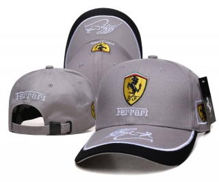 Ferrari Curved Snapback Hats 101256