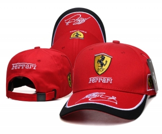 Ferrari Curved Snapback Hats 101258