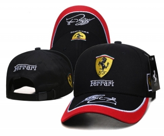 Ferrari Curved Snapback Hats 101259