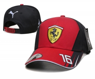 Ferrari  Curved Snapback Hats 101694