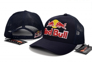 Red Bull High Quality Curved Mesh Snapback Hats 102126