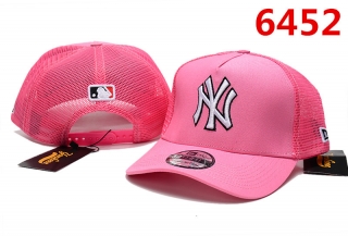 MLB New York Yankees Curved Mesh Snapback Hats 102198