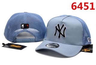 MLB New York Yankees Curved Mesh Snapback Hats 102199