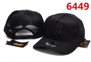 MLB New York Yankees Curved Mesh Snapback Hats 102201