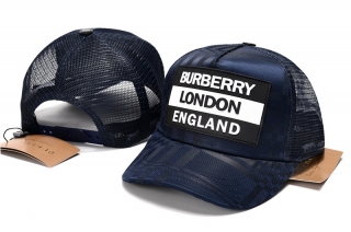 Burberry High Quality Curved Mesh Snapback Hats 102481