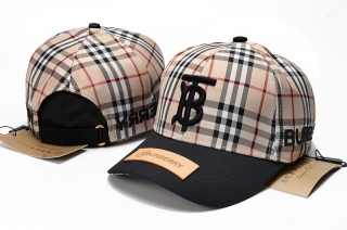 Burberry High Quality Curved Snapback Hats 102486