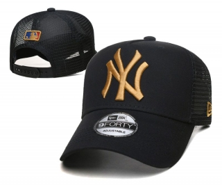 MLB New York Yankees Curved 9FORTY Mesh Snapback Hats 102861