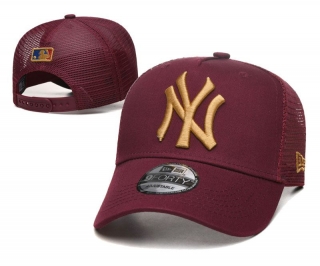 MLB New York Yankees Curved 9FORTY Mesh Snapback Hats 102863
