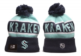 NHL Seattle Kraken Knitted Beanie Hats 102892