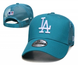 MLB Los Angeles Dodgers Curved Mesh Snapback Hats 103257