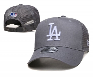 MLB Los Angeles Dodgers Curved Mesh Snapback Hats 103261