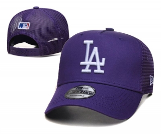 MLB Los Angeles Dodgers Curved Mesh Snapback Hats 103262
