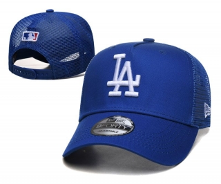 MLB Los Angeles Dodgers Curved Mesh Snapback Hats 103263
