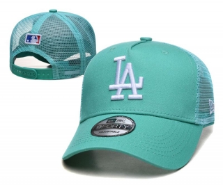 MLB Los Angeles Dodgers Curved Mesh Snapback Hats 103265