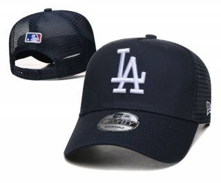 MLB Los Angeles Dodgers Curved Mesh Snapback Hats 103264