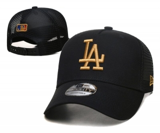 MLB Los Angeles Dodgers Curved Mesh Snapback Hats 103267