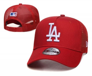 MLB Los Angeles Dodgers Curved Mesh Snapback Hats 103268