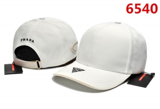 Prada High Quality Pure Cotton Curved Snapback Hats 103618