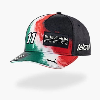 Red Bull Curved Snapback Hats 103637