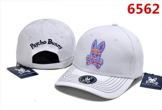 PsychoBunny High Quality Pure Cotton Curved Snapback Hats 103646