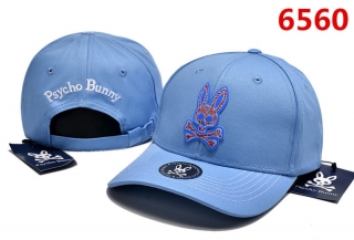 PsychoBunny High Quality Pure Cotton Curved Snapback Hats 103648