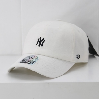 MLB New York Yankees 47Brand Curved Snapback Hats 103753