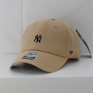 MLB New York Yankees 47Brand Curved Snapback Hats 103755