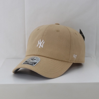 MLB New York Yankees 47Brand Curved Snapback Hats 103757