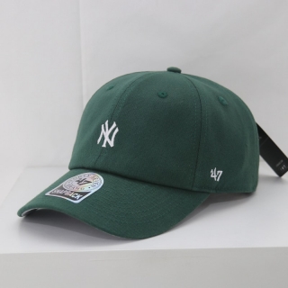MLB New York Yankees 47Brand Curved Snapback Hats 103759