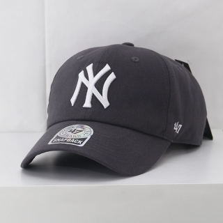 MLB New York Yankees 47Brand Curved Snapback Hats 103761