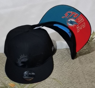 NFL Miami Dolphins Snapback Hats 103806