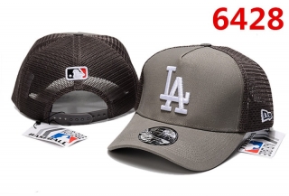 MLB Los Angeles Dodgers Curved Mesh Snapback Hats 104112