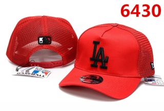 MLB Los Angeles Dodgers Curved Mesh Snapback Hats 104114