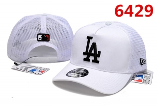 MLB Los Angeles Dodgers Curved Mesh Snapback Hats 104113