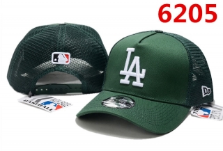 MLB Los Angeles Dodgers Curved Mesh Snapback Hats 104117
