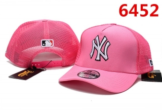 MLB New York Yankees Curved Mesh Snapback Hats 104130