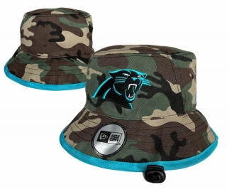 NFL Carolina Panthers Camo Bucket Hats 104139