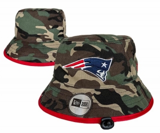 NFL New England Patriots Camo Bucket Hats 104155