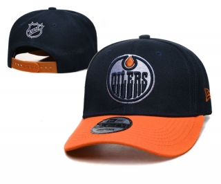 NHL Edmonton Oilers 9FIFTY Curved Snapback Hats 104222