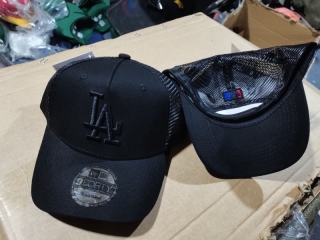MLB Los Angeles Dodgers 9FORTY Curved Mesh Snapback Hats 104255