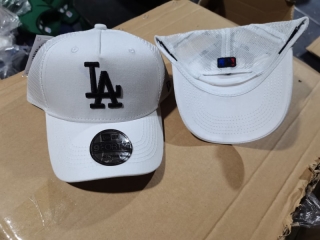 MLB Los Angeles Dodgers 9FORTY Curved Mesh Snapback Hats 104256