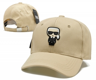 KARLLAGERFELD Curved Snapback Hats 104372