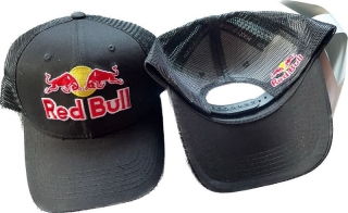 Red Bull Curved Mesh Snapback Hats 104385