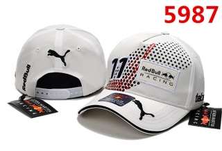 Red BuLL PUMA Pure Cotton High Quality Curved Snapback Hats 104436