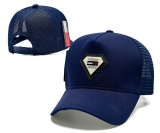 Tommy Hilfiger Curved Mesh Snapback Hats 104496