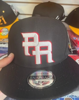 Puerto Rico Baseball Curved Snapback Hats 104542