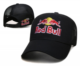 Red Bull Curved Mesh Snapback Hats 104558