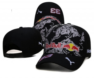 Red Bull Curved Snapback Hats 104740